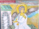 Suveniri Srbije - Beli anđeo, olovka u boji